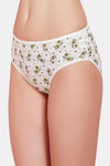 Rosaline Pure Cotton Full Coverage Slim Elastic Brief (Pack of 3)- Floral Trail Print — thumbnail 4